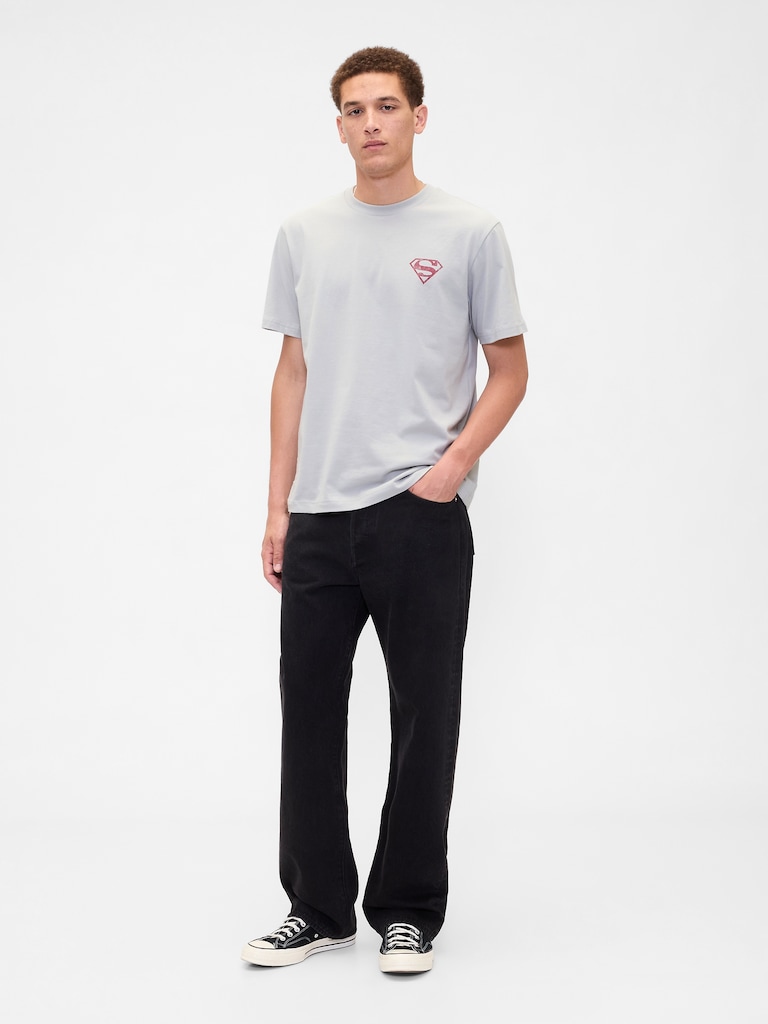 WB Superman Everyday Soft Relaxed Graphic T-Shirt