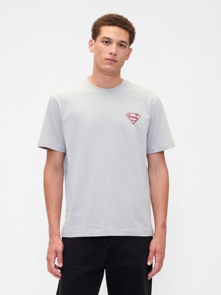 WB Superman Everyday Soft Relaxed Graphic T-Shirt