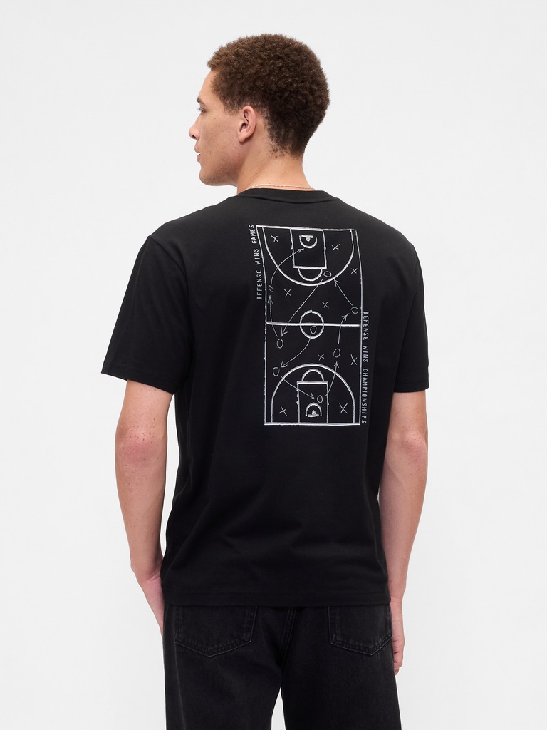 Everyday Soft Relaxed Gap Graphic T-Shirt