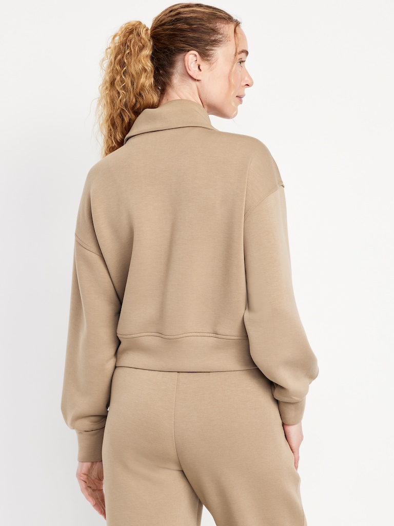 Bounce Fleece Half-Zip Pullover Sweatshirt