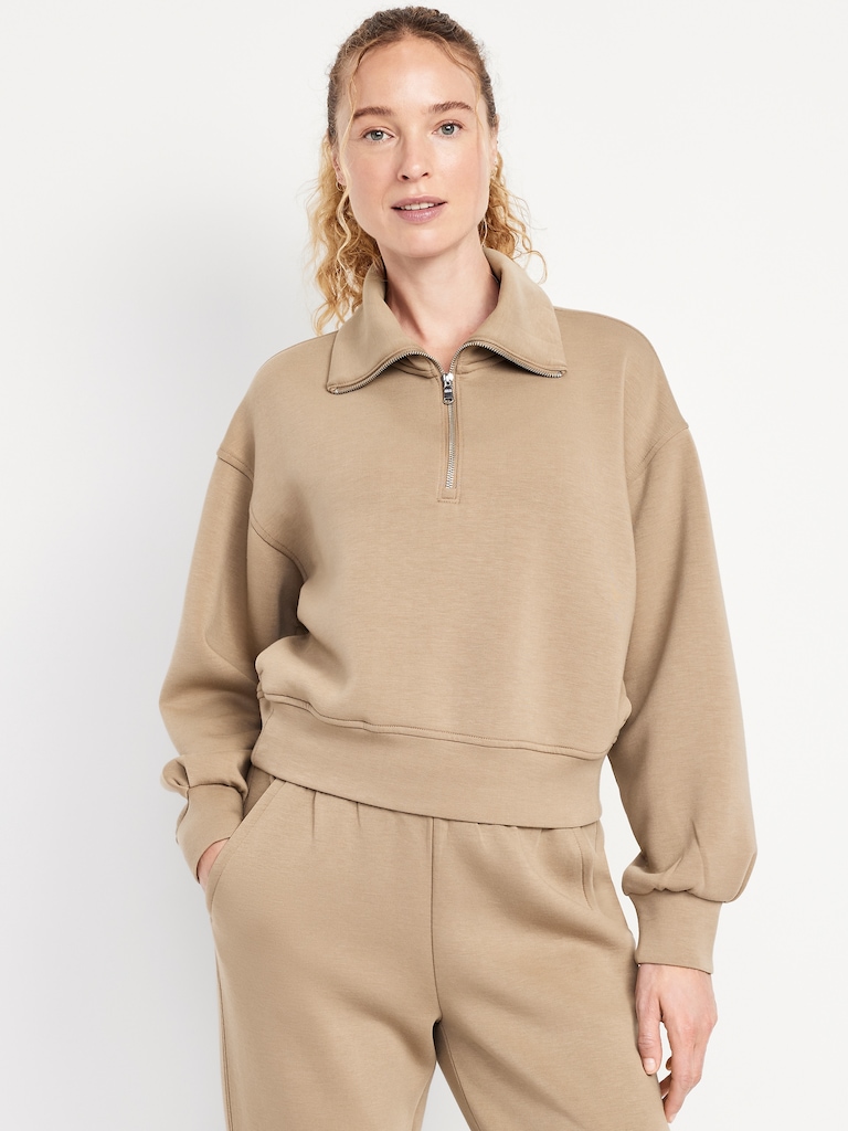 Bounce Fleece Half-Zip Pullover Sweatshirt
