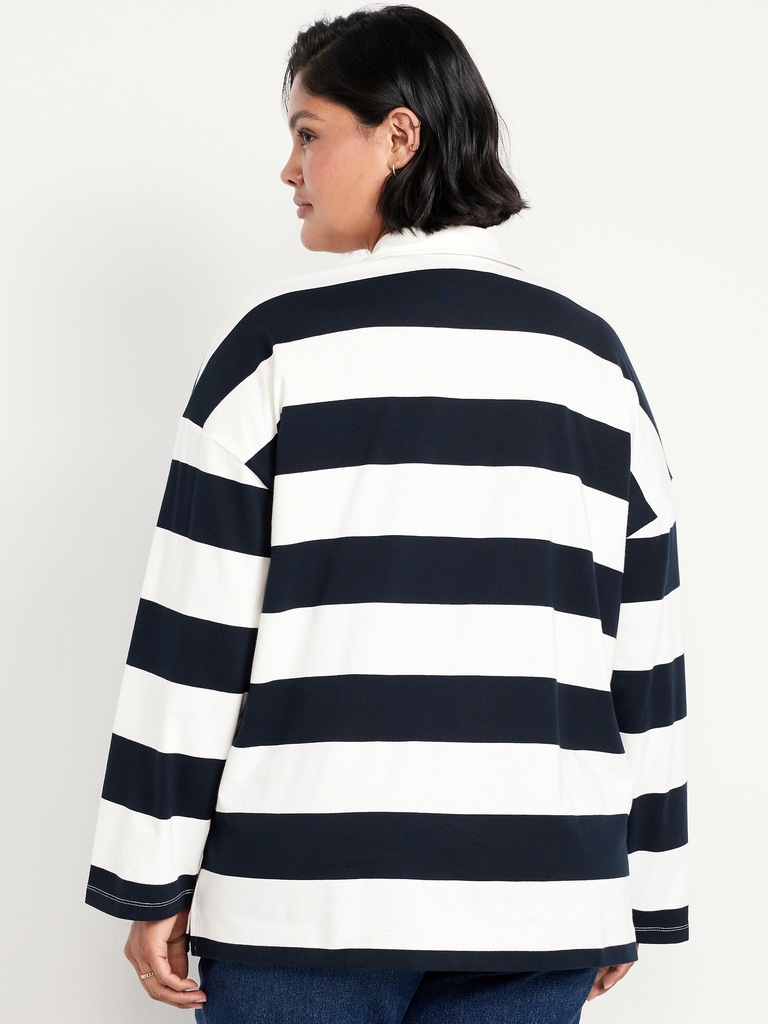 Oversized Rugby Polo