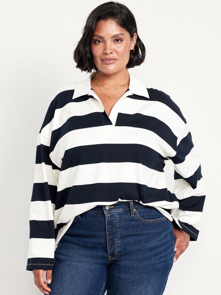 Oversized Rugby Polo