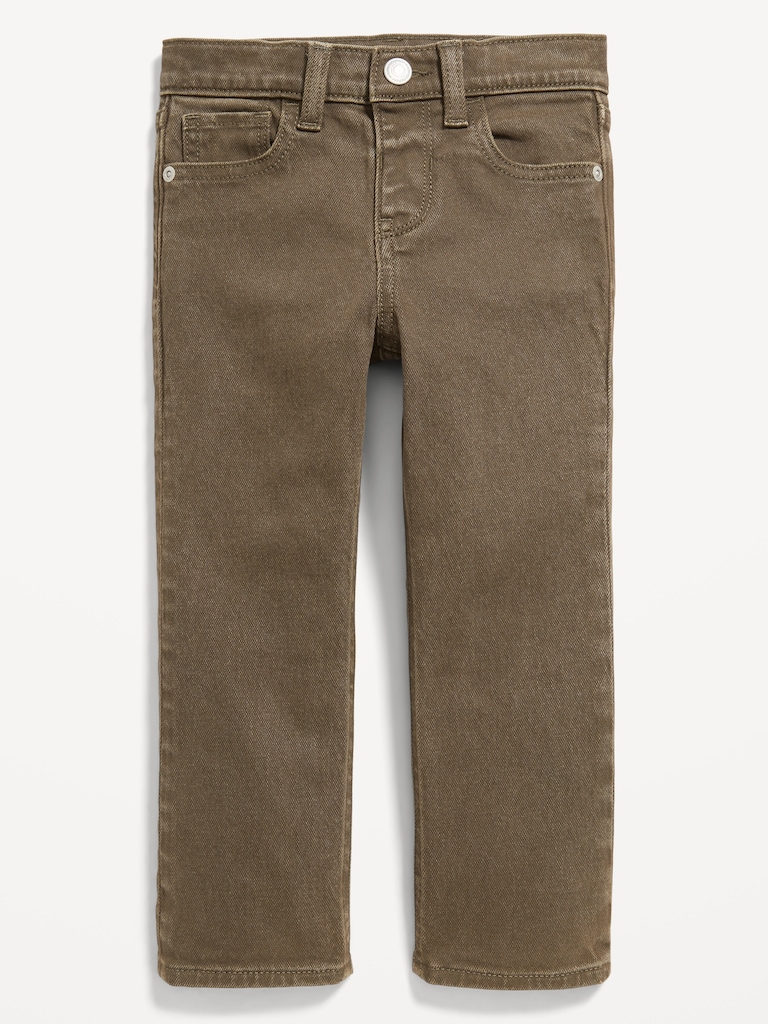 Straight-Leg Built-In Flex Jeans for Toddler Boys