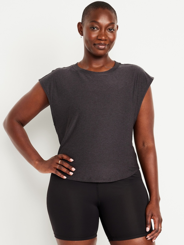 CloudMotion Split-Back Top