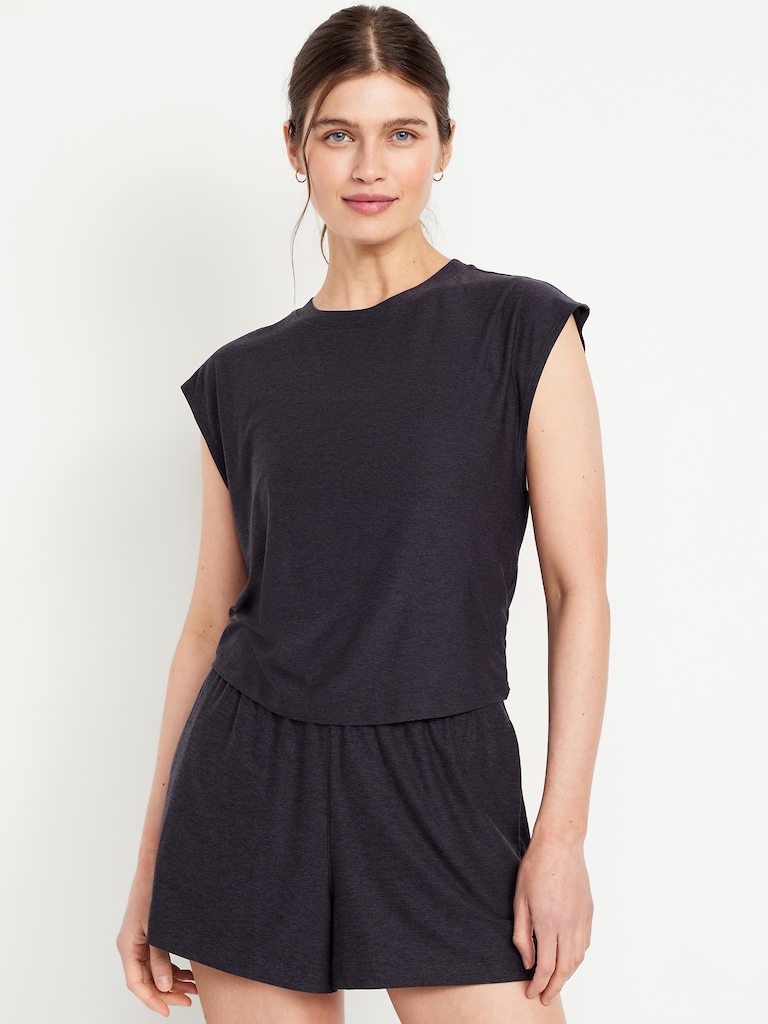 CloudMotion Split-Back Top