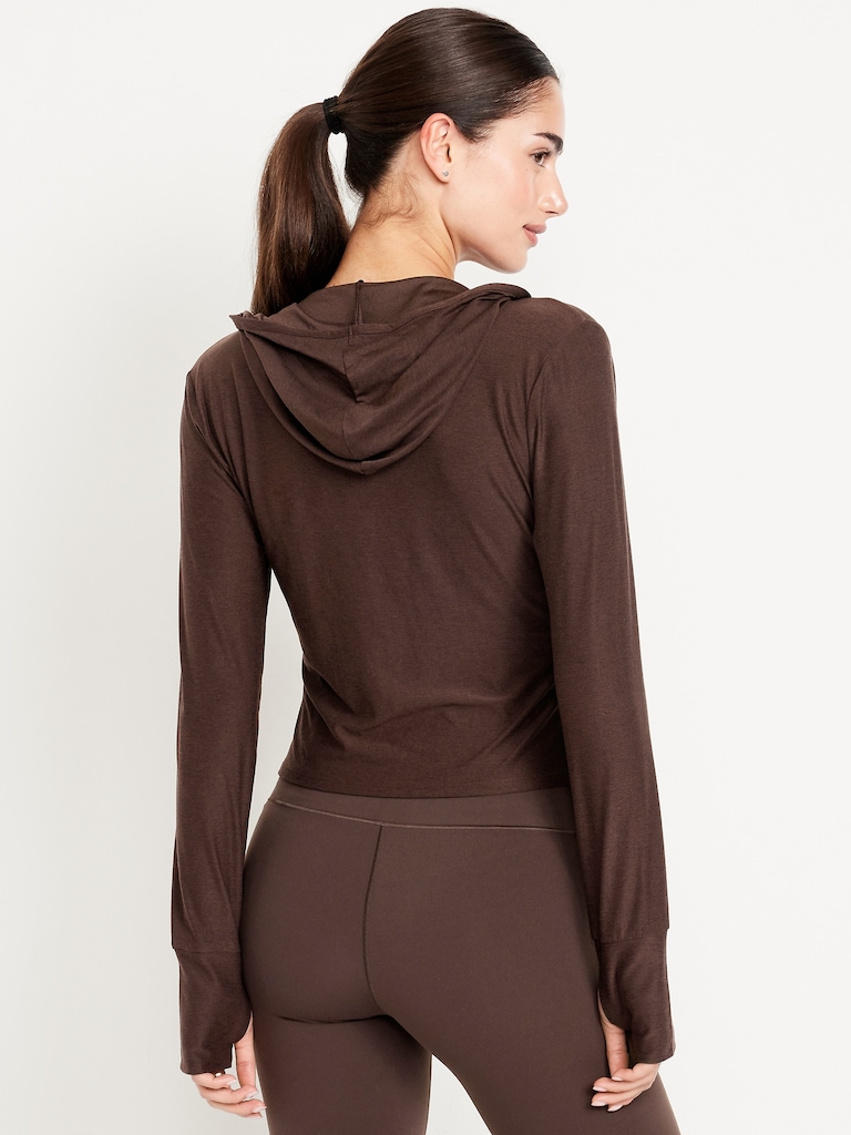 CloudMotion Cross-Front Hoodie