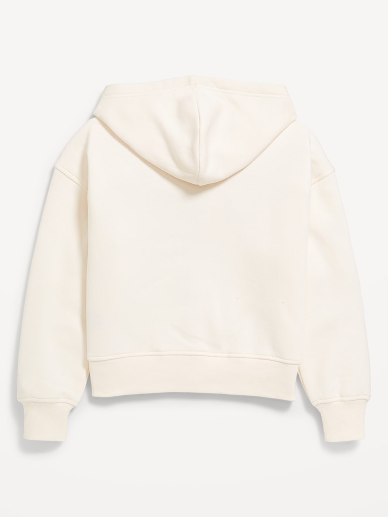 Favorite Fleece Printed Zip-Front Hoodie for Girls