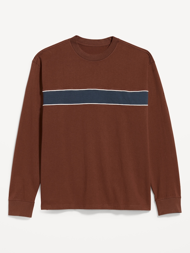 Heavyweight Chest-Stripe T-Shirt