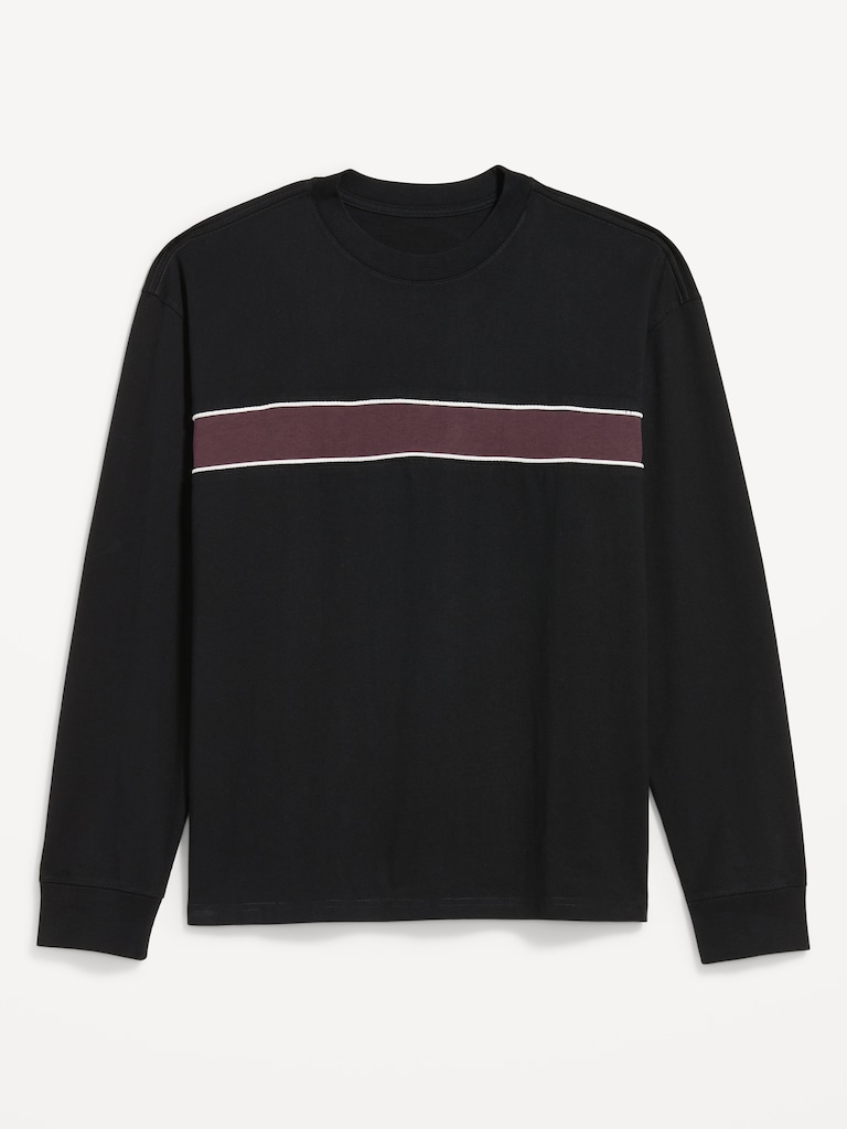 Heavyweight Chest-Stripe T-Shirt