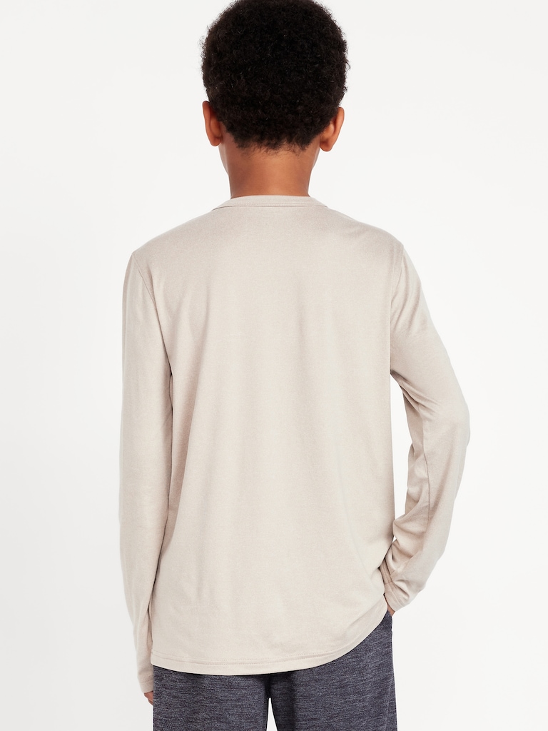 CloudMotion Long-Sleeve Performance T-Shirt for Boys