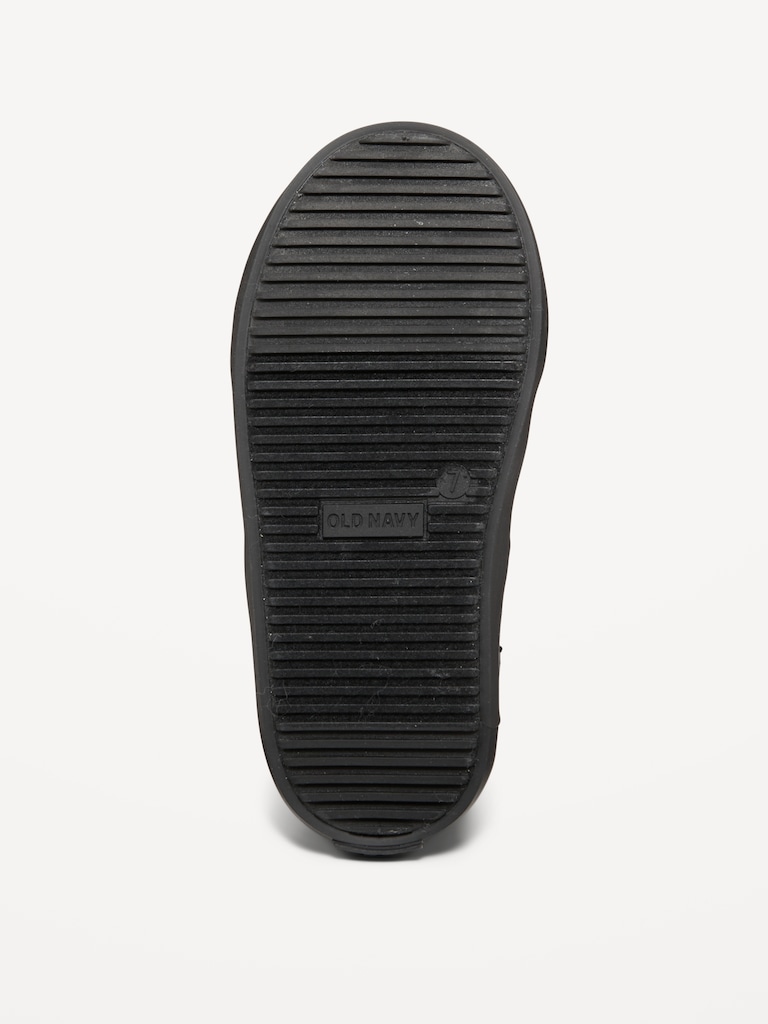 Shiny Faux-Leather Mary Jane Sneakers for Toddler Girls