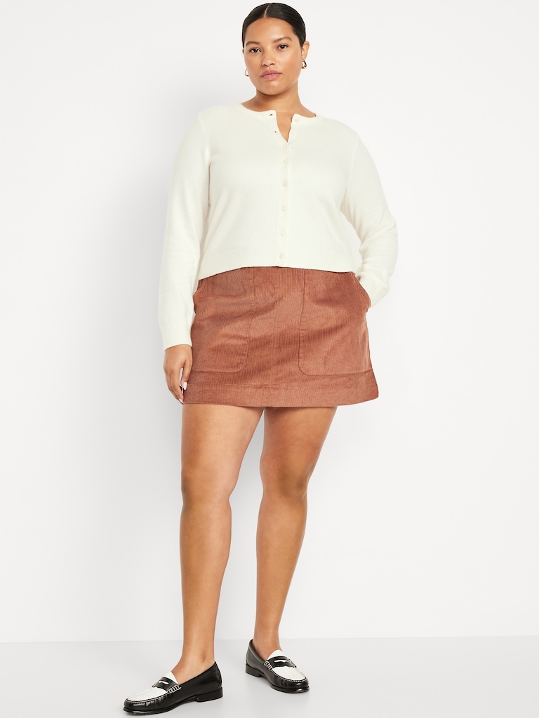 Mini Corduroy Skirt