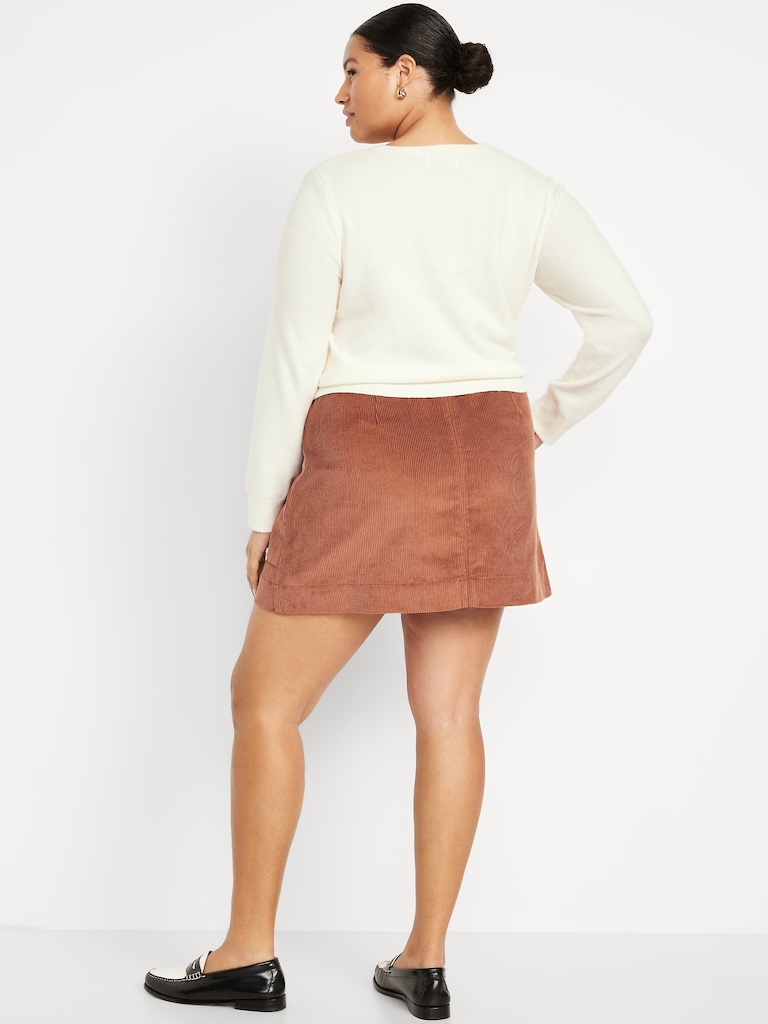 Mini Corduroy Skirt