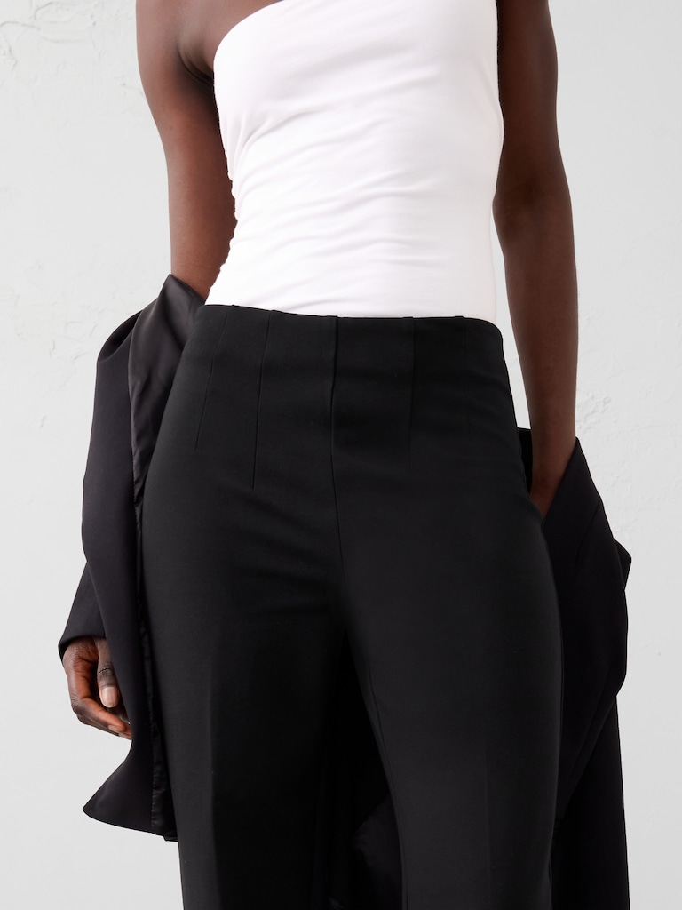 Straight Ponte Pull-On Pant