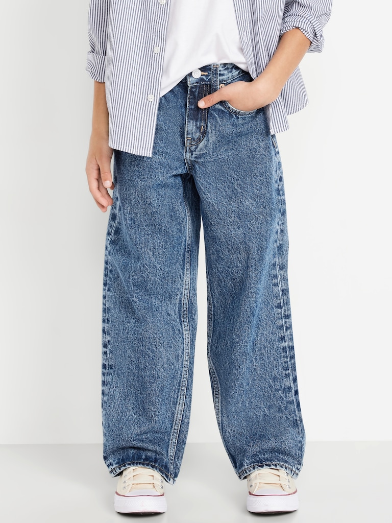 Baggy Non-Stretch Jeans for Boys