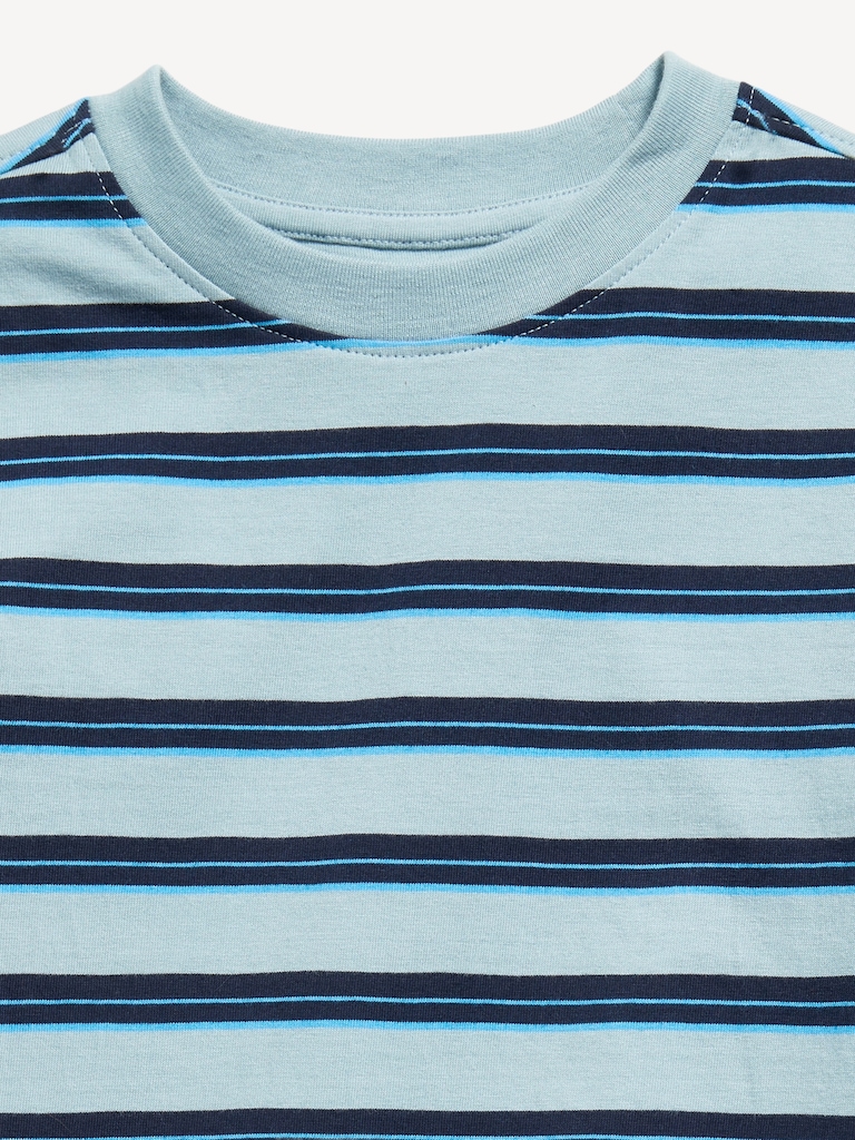 Printed Oversized Long-Sleeve T-Shirt for Boys