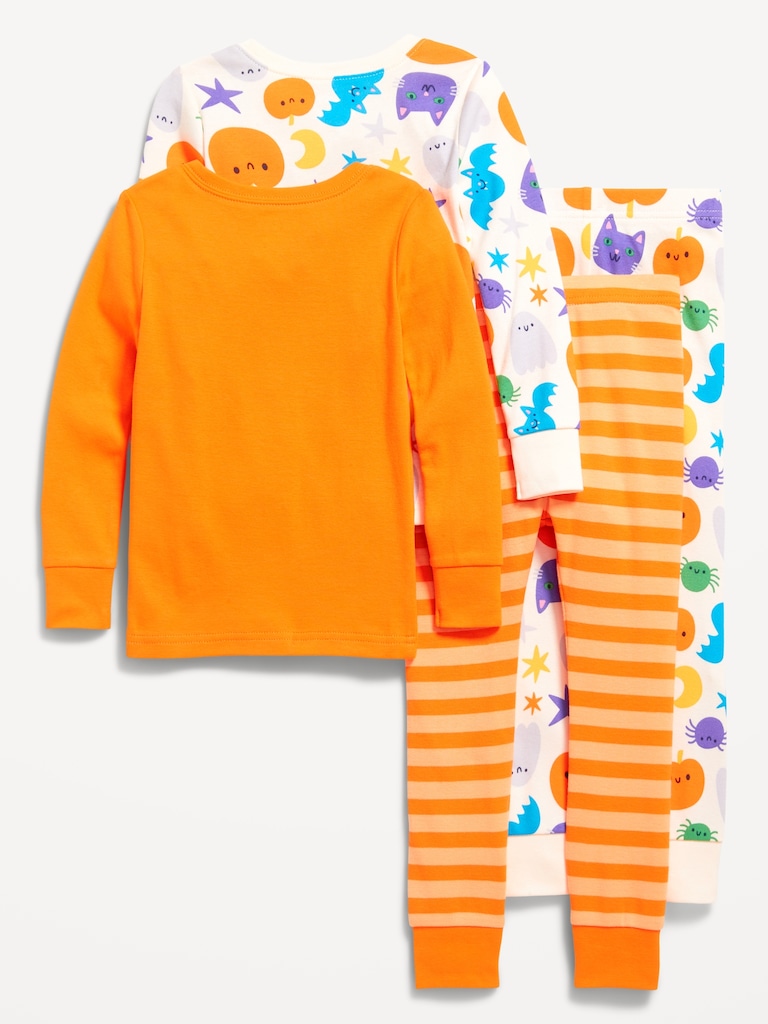 Snug-Fit Graphic Pajama 4-Piece for Toddler & Baby