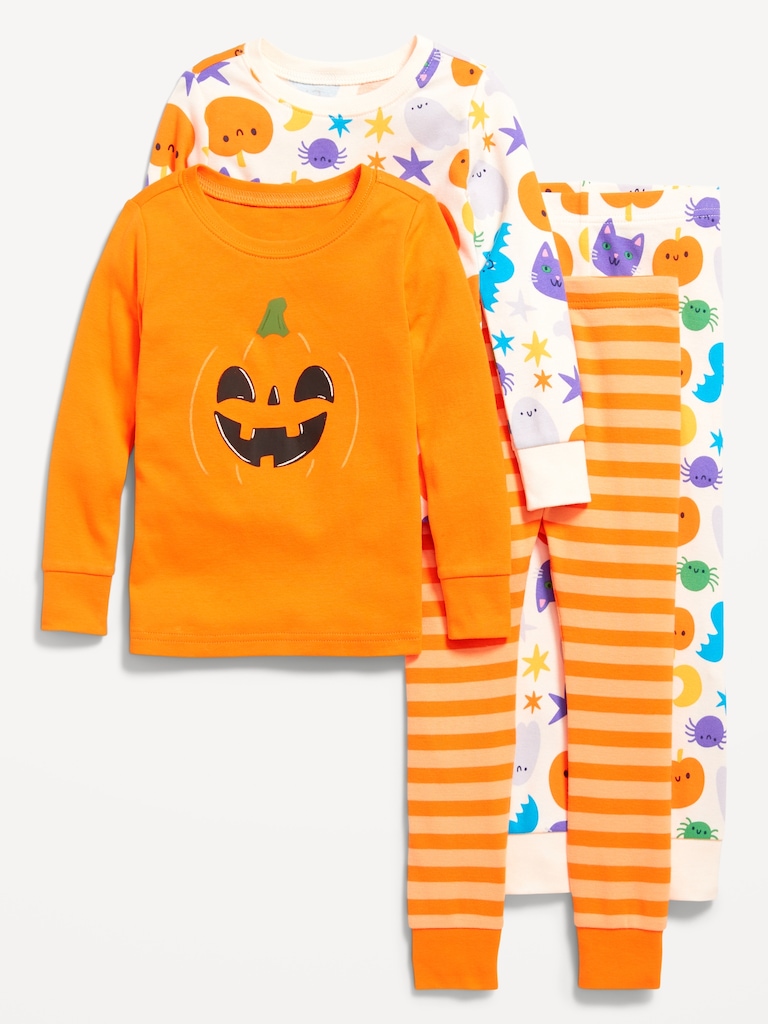 Snug-Fit Graphic Pajama 4-Piece for Toddler & Baby