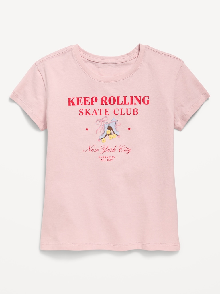 Short-Sleeve Graphic T-Shirt for Girls