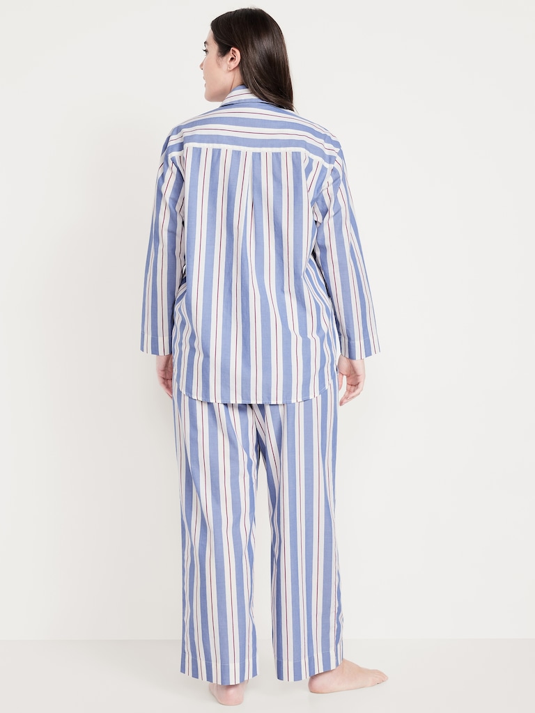 Poplin Pajama Pant Set