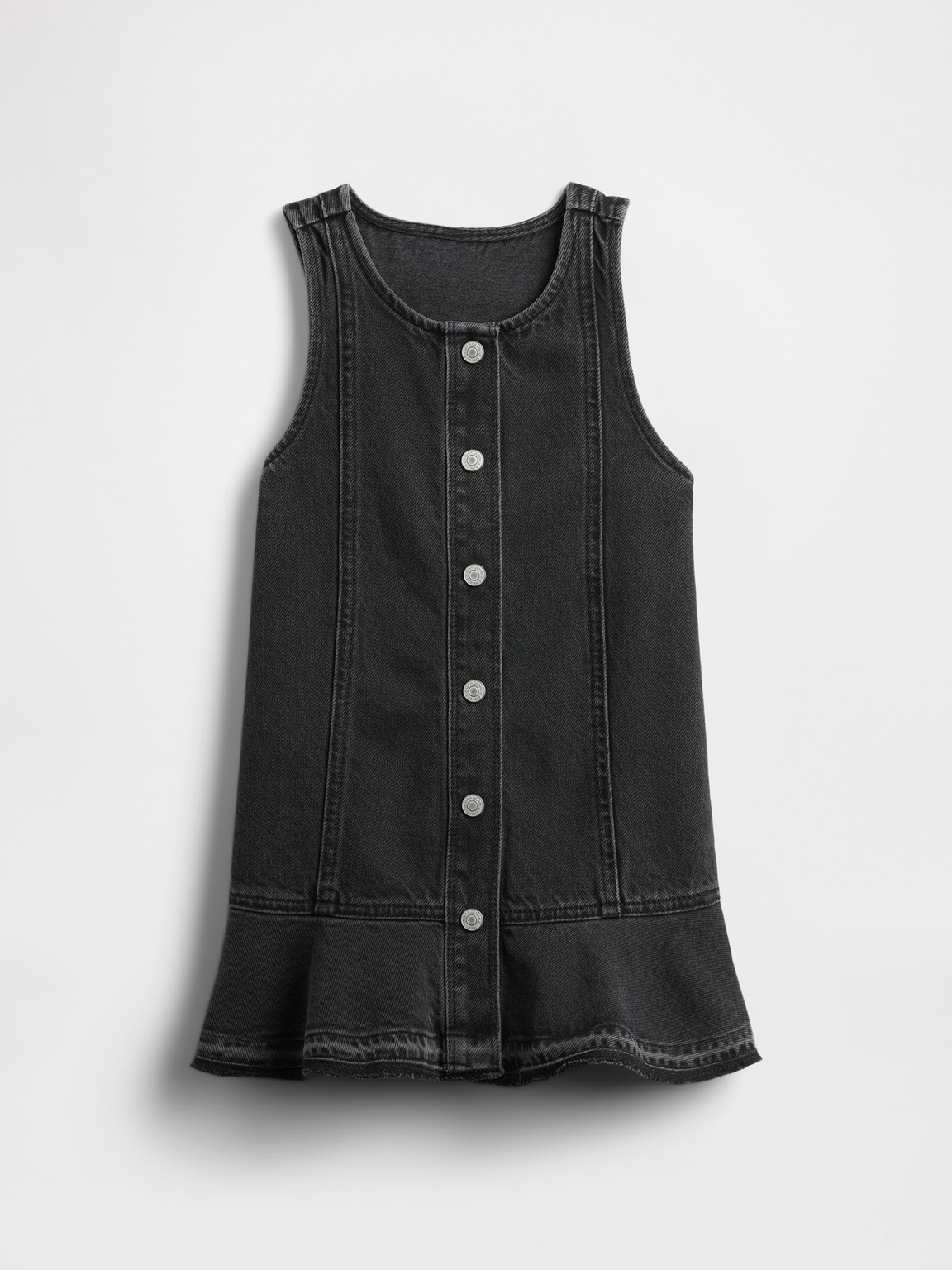Baby & Toddler Denim Peplum Hem Dress