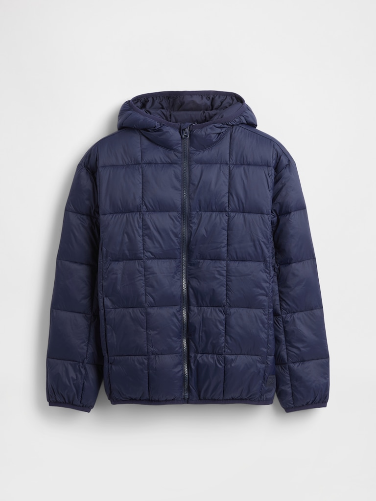 Kids Recycled Lightweight Puffer Jacket