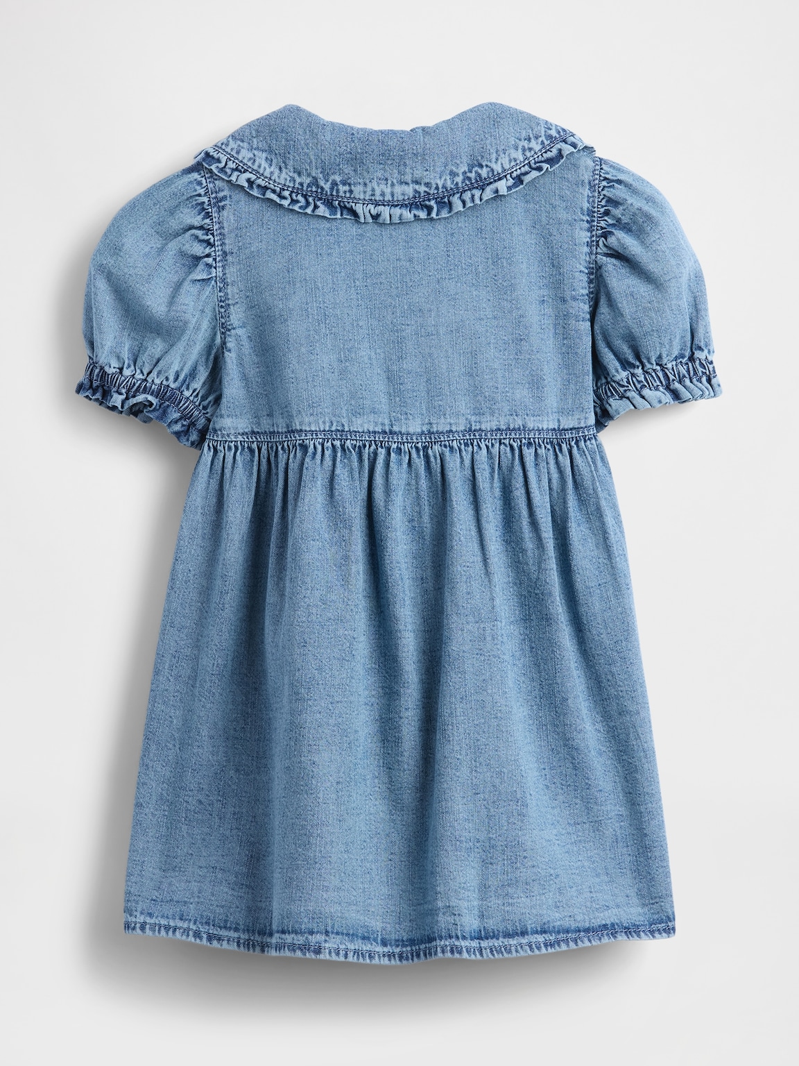 Baby & Toddler Denim Ruffle Dress