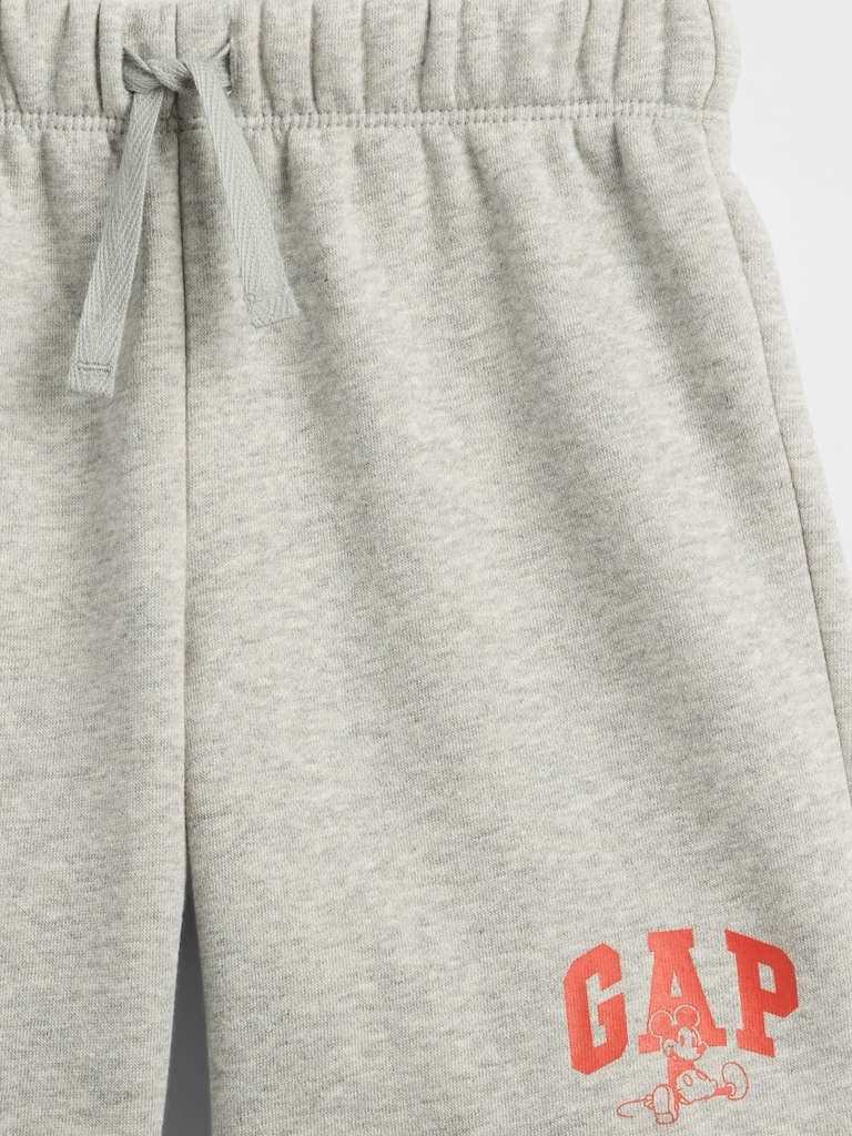babyGap × Disney Mickey Mouse Relaxed Logo Pull-On Shorts