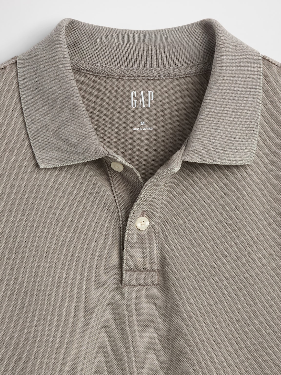 Relaxed Pique Polo Shirt
