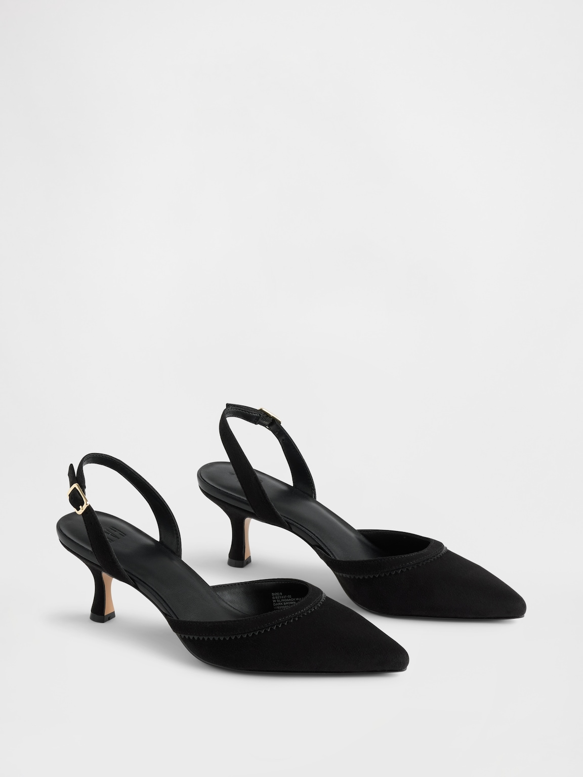 Slingback Kitten Heels