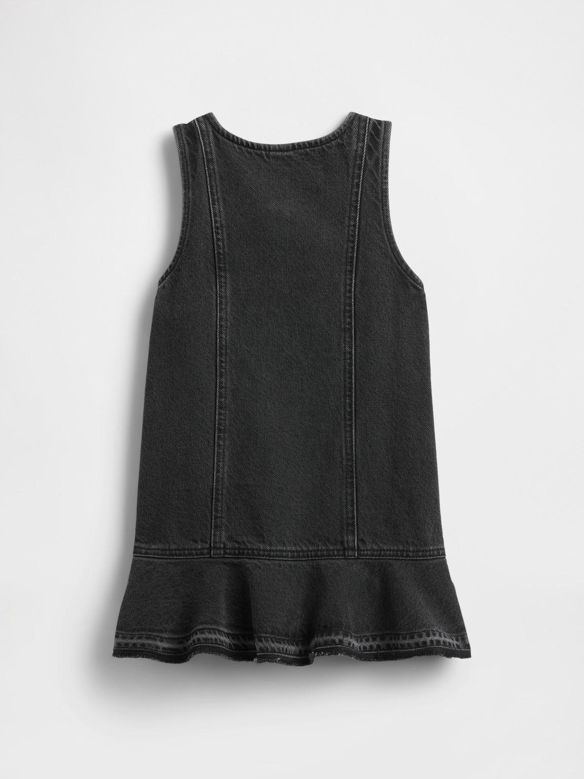Baby & Toddler Denim Peplum Hem Dress