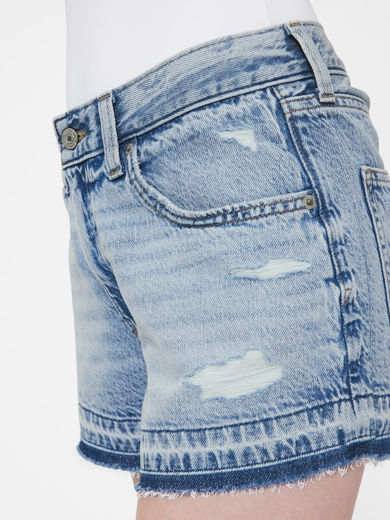 GapStudio Low Rise Stride Denim Shorts