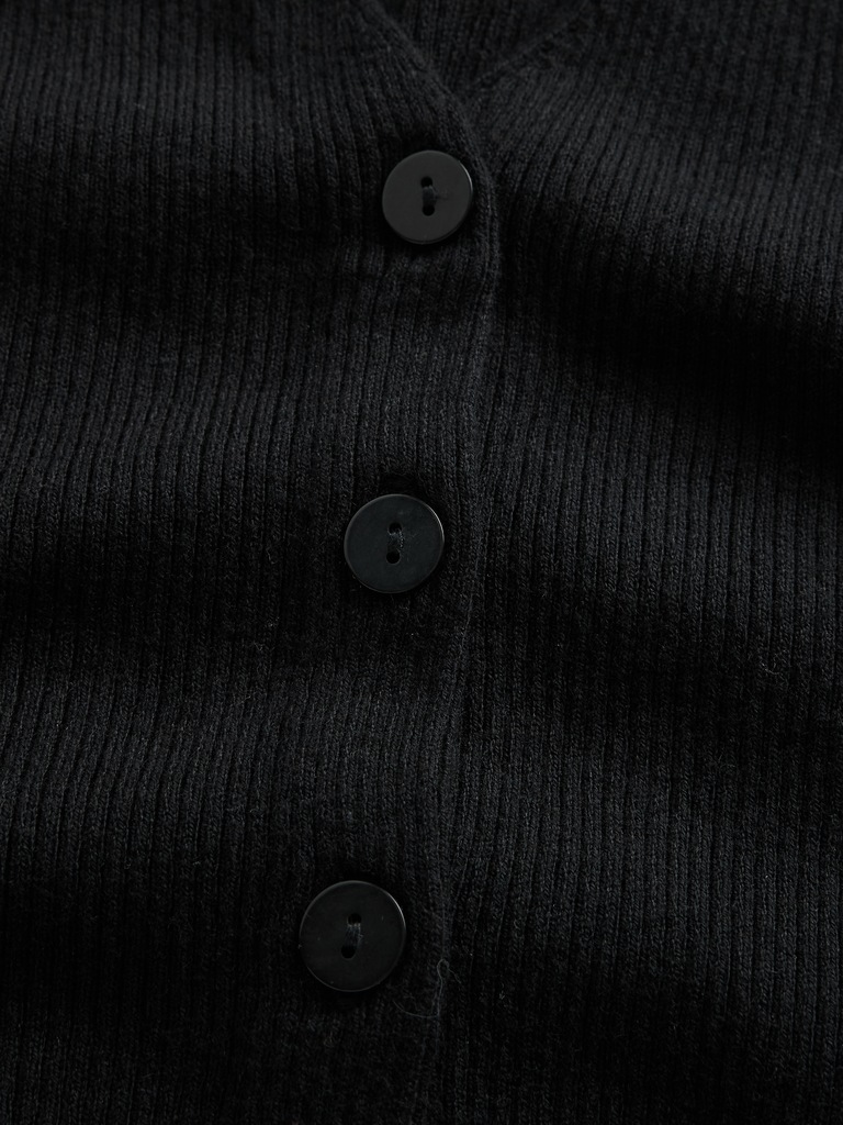 Ribbed V-Neck Sweater Vest