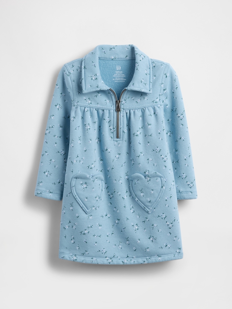 Baby & Toddler VintageSoft Half-Zip Dress