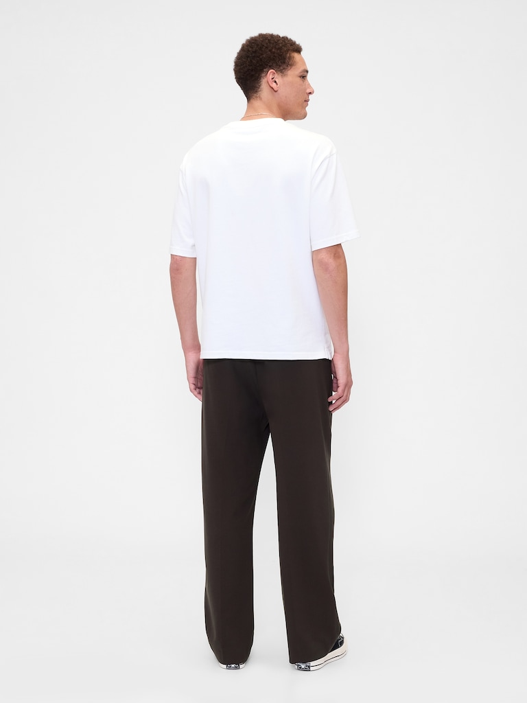 Relaxed Pleated Trousers
