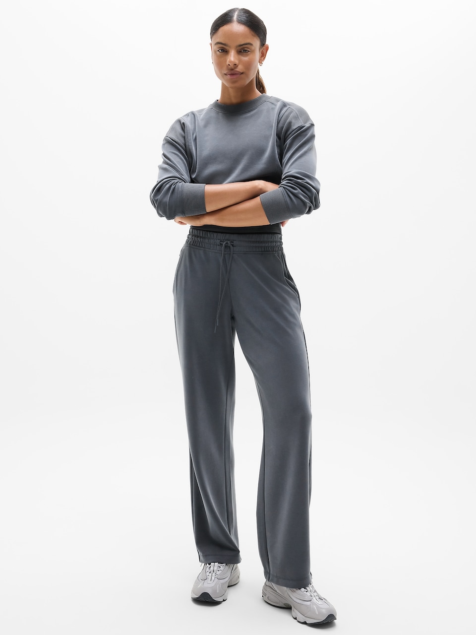 Seasoft Mid Rise Straight Pant