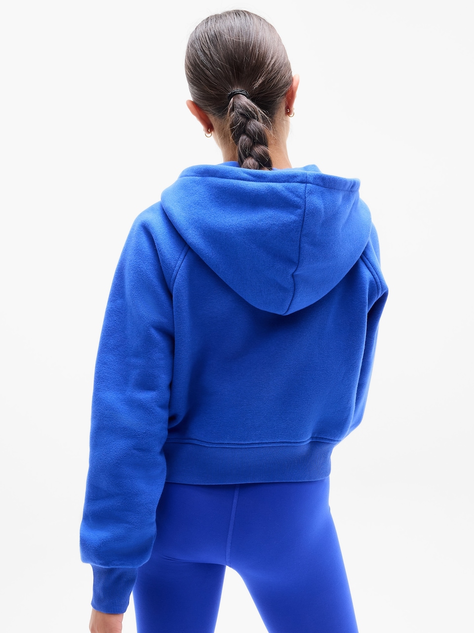 Athleta Girl All Day Half Zip Hoodie