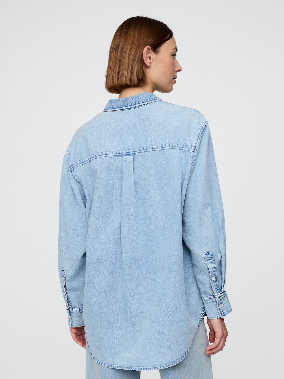 UltraSoft Denim Big Shirt
