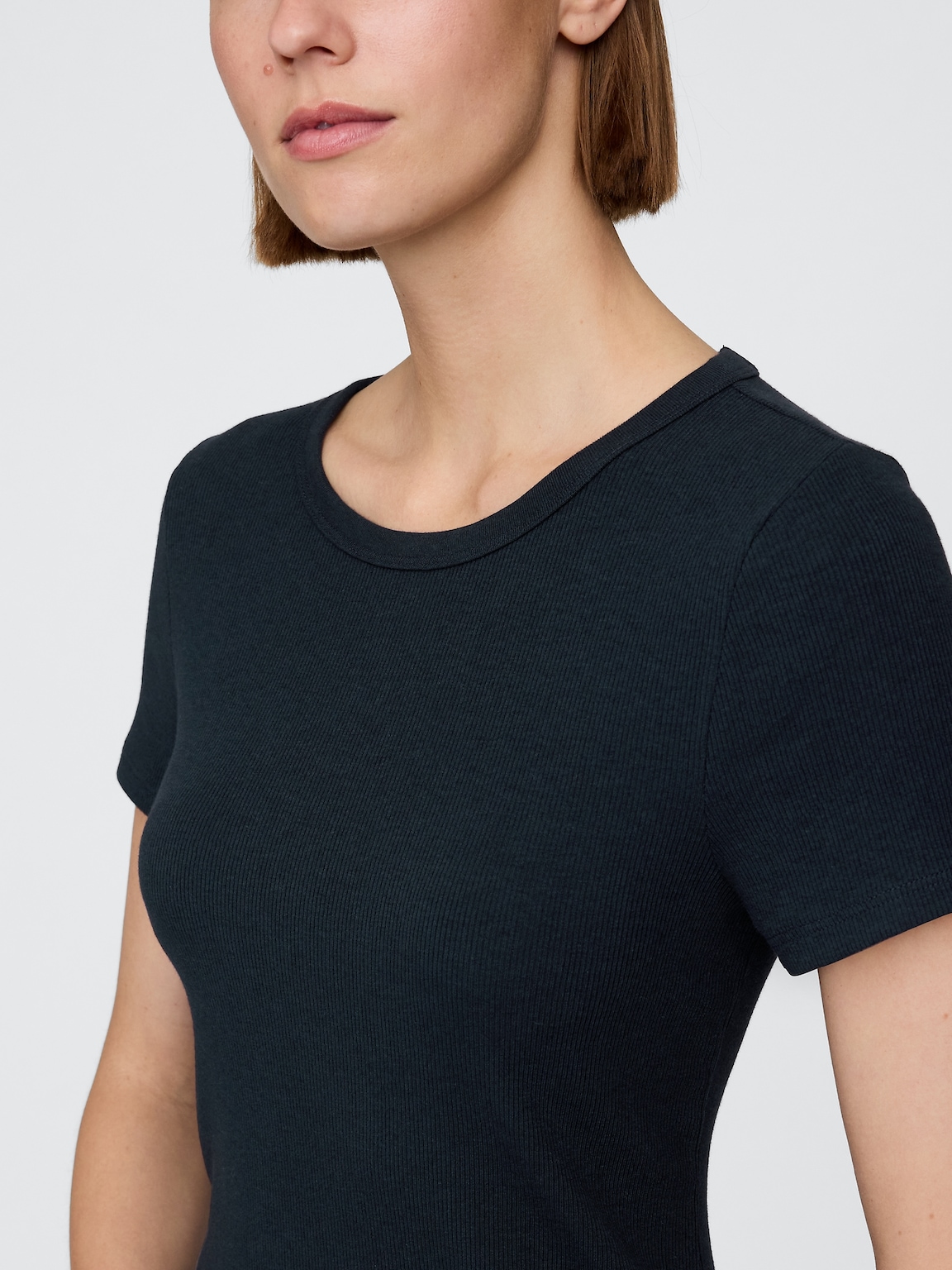 Modern Rib Maxi T-Shirt Dress