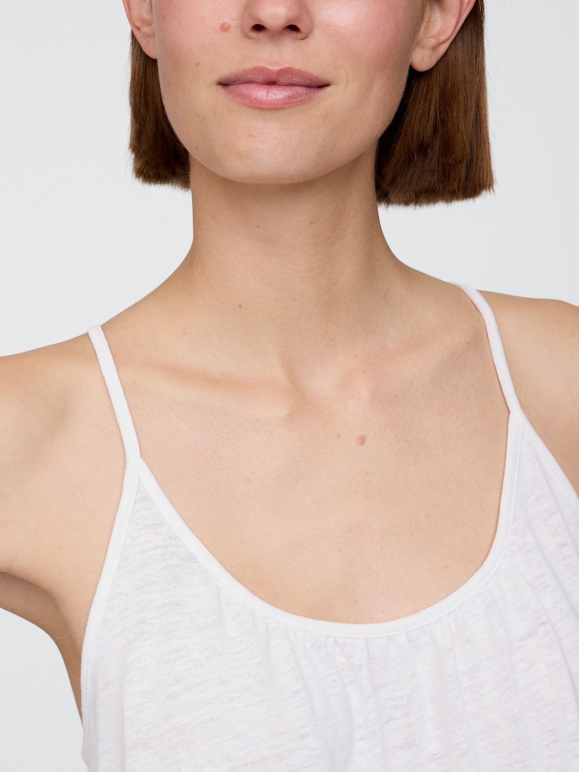 Linen-Blend PJ Cami