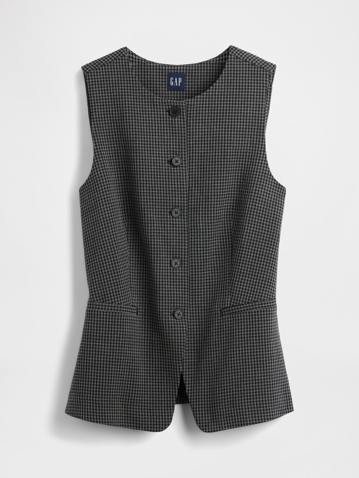 High-Neck Vest