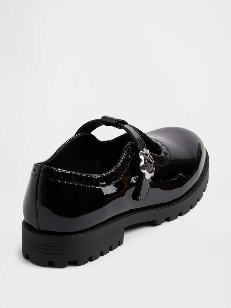 Kids T-Strap Loafers