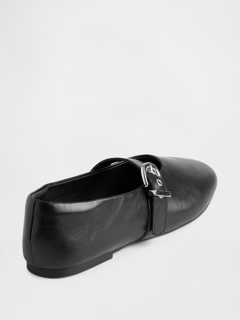 Kids Buckle Mary Jane Flats
