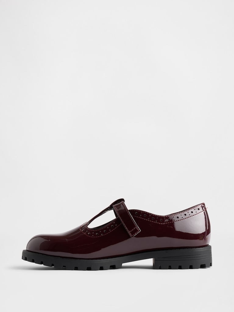 Kids T-Strap Loafers