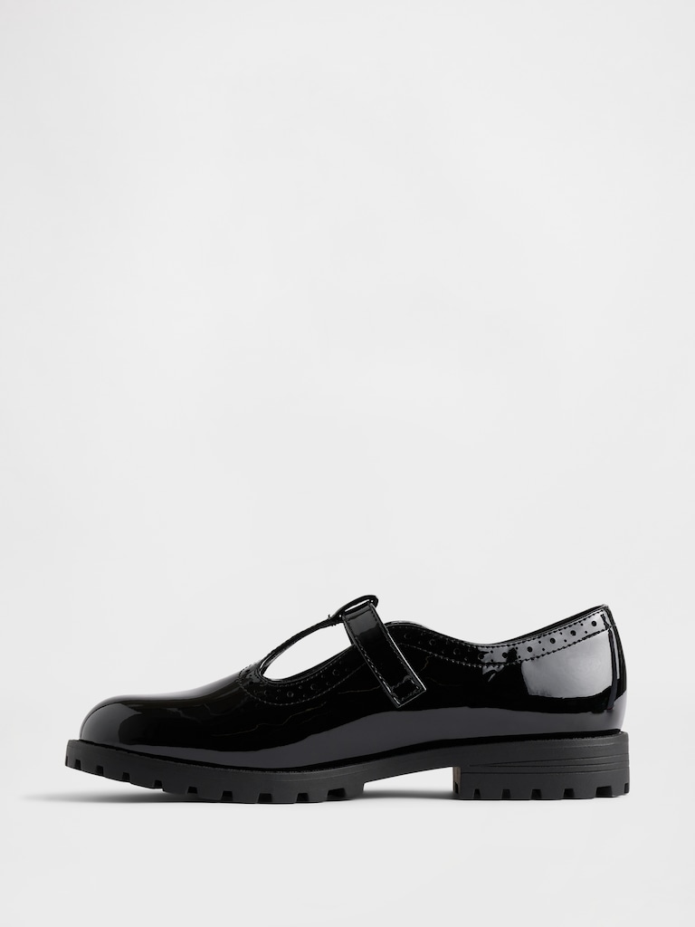 Kids T-Strap Loafers
