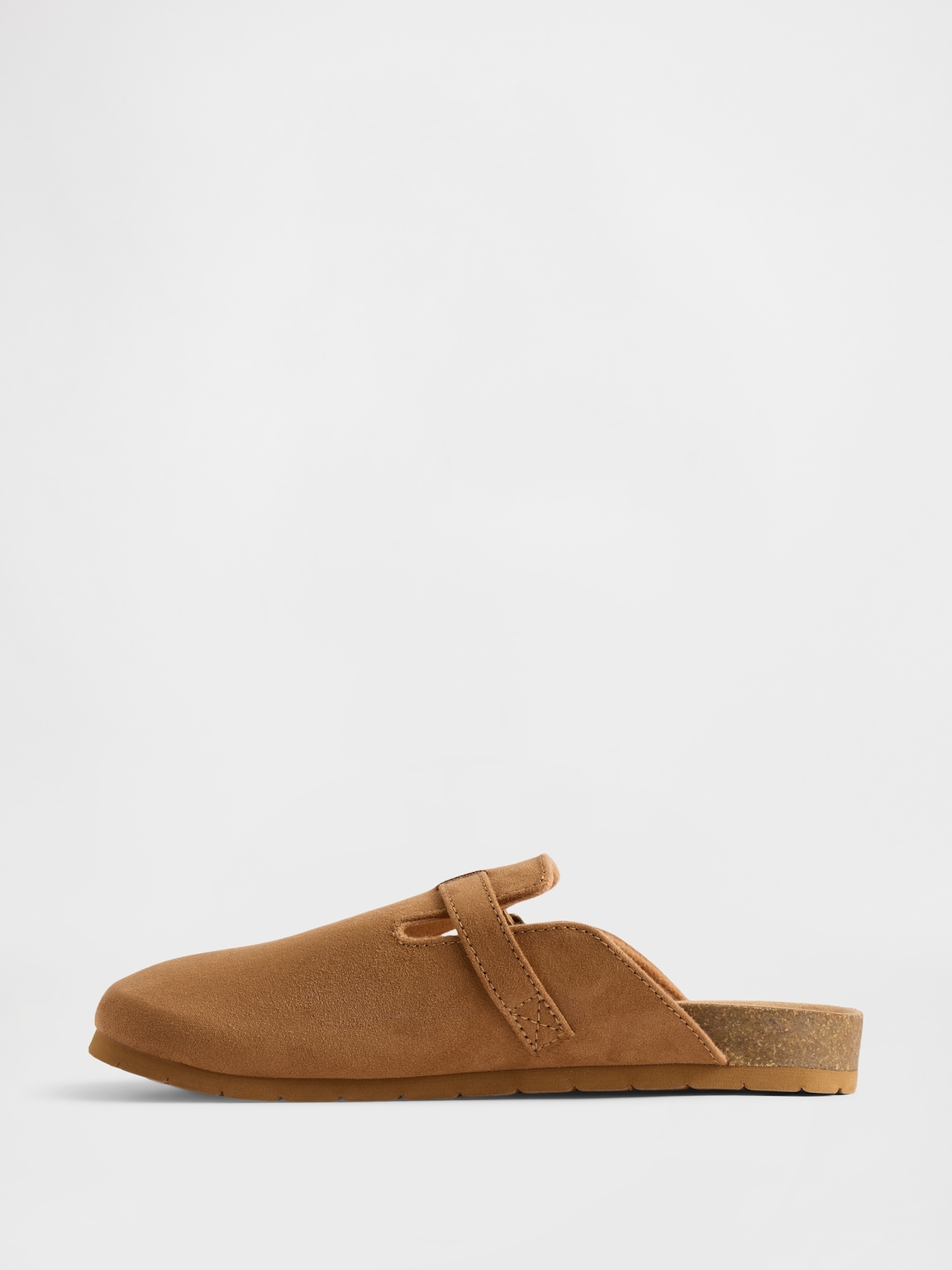 Kids Vegan Suede Clogs