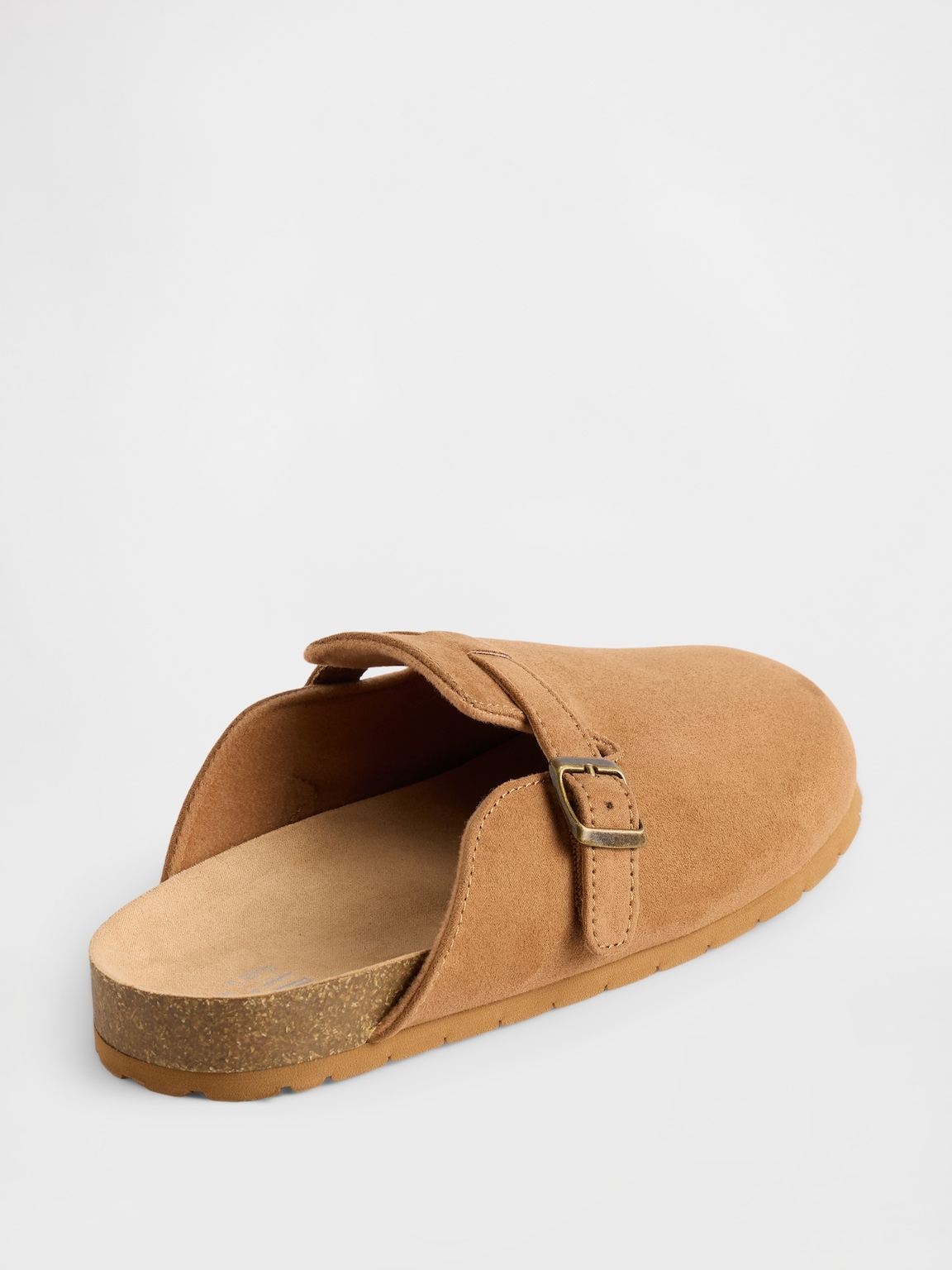 Kids Vegan Suede Clogs