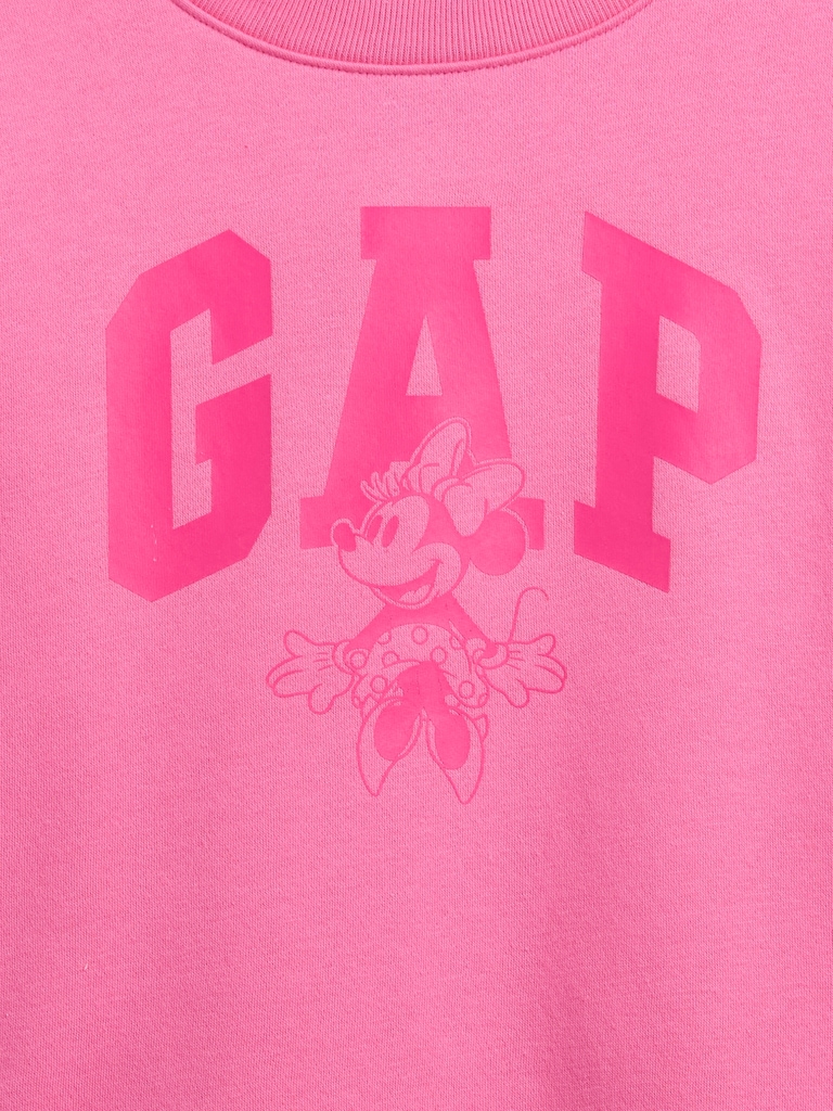 GapKids × Disney Minnie Mouse Oversized Logo Sweatshirt