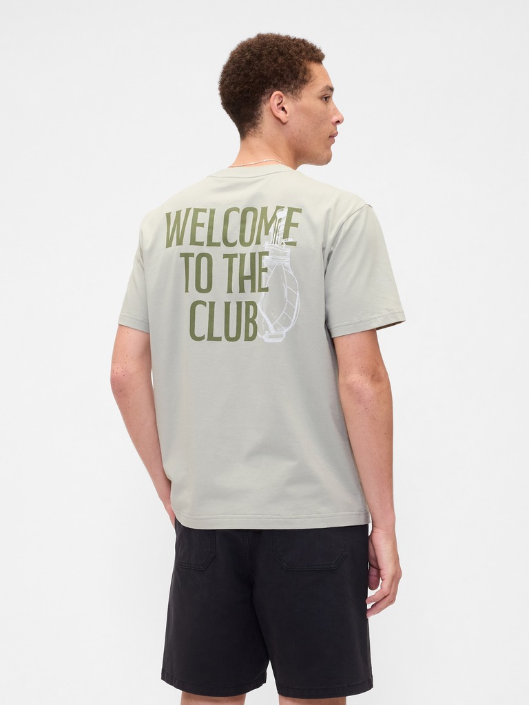 Everyday Soft Relaxed Gap Graphic T-Shirt